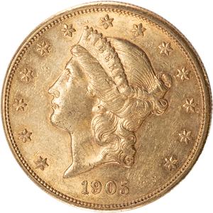 1905-S Liberty Head $20 Gold Main Image