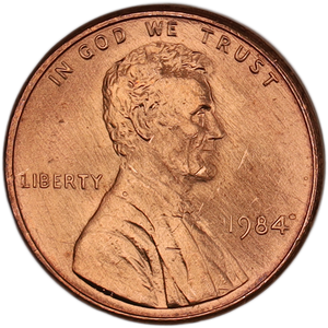 1984 Lincoln Head Cent Main Image