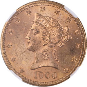 1900 Liberty Head $10 Gold Main Image