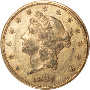 1897-S Liberty Head $20 Gold Main Image