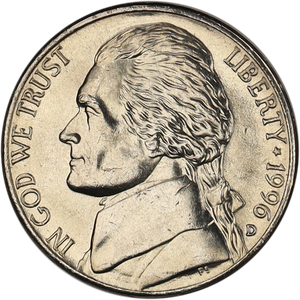 1997-D Jefferson Nickel | Littleton Coin Company - 硬貨