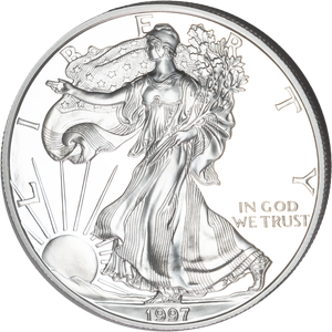 1997-P $1 Silver American Eagle Main Image