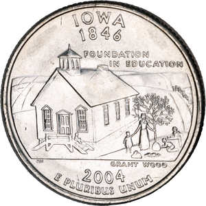 2004-P Iowa Statehood Quarter Main Image