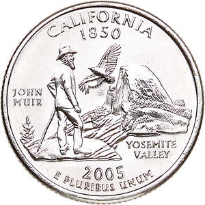 2005-D California Statehood Quarter Main Image