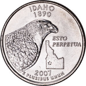 2007-D Idaho Statehood Quarter Main Image