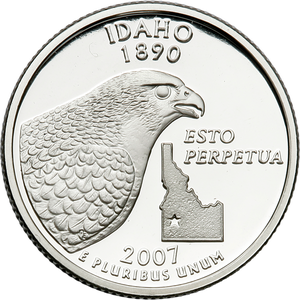 2007-S Idaho Statehood Quarter Main Image
