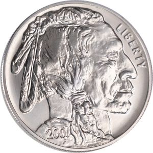 2001-D American Buffalo Commemorative Silver Dollar Main Image