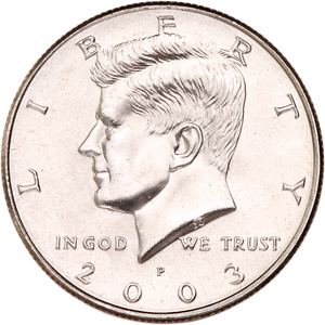 2003-P Kennedy Half Dollar Main Image