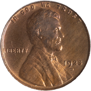 1925-D Lincoln Head Cent Main Image
