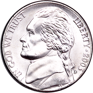 2003-D Jefferson Nickel Main Image