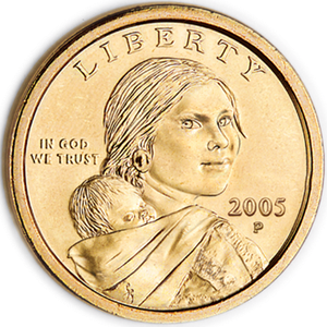 2005-P Sacagawea Dollar Main Image