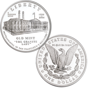 2006-S San Francisco Old Mint Commemorative Silver Dollar Main Image