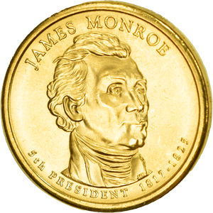 2008-P James Monroe Presidential Dollar | Littleton Coin Company