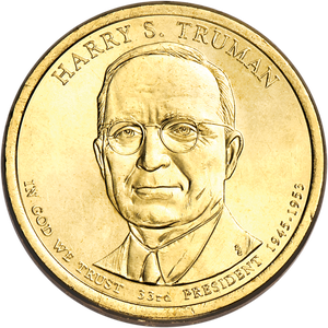 2015-P Harry S. Truman Presidential Dollar Main Image