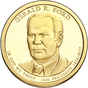 2016-S Gerald R. Ford Presidential Dollar Main Image
