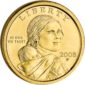 2008-P Sacagawea Dollar Main Image