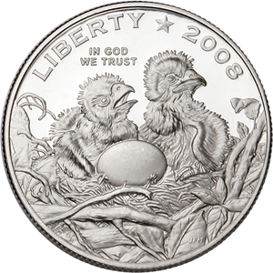 2008-S Bald Eagle Half Dollar Main Image