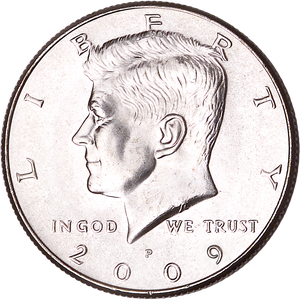 2009-P Kennedy Half Dollar Main Image
