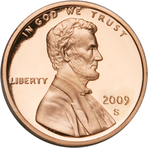 2009-S Lincoln Formative Years Cent, Choice Proof, PR63 Main Image