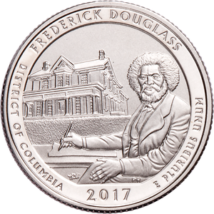 2017-S 90% Silver Frederick Douglass National Historic Site Quarter Main Image