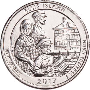 2017-P Ellis Island National Monument (Statue of Liberty) Quarter Main Image