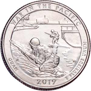 2019-P War in the Pacific National Historical Park Quarter Main Image