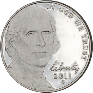 2011-S Jefferson Nickel Main Image
