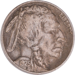 1925-S Buffalo Nickel Main Image