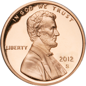 2012-S Lincoln Head Cent Main Image