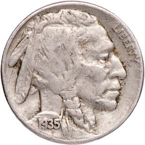 Five Cent Piece - Buffalo - 1935-S CIRC Main Image