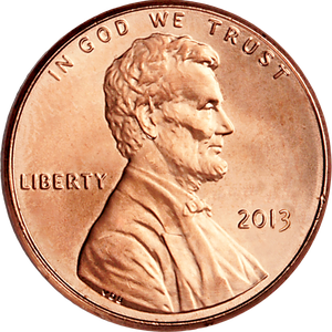 2013 Lincoln Head Cent Main Image