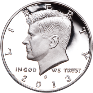 2013-S Clad Kennedy Half Dollar Main Image