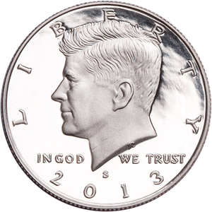 2013-S 90% Silver Kennedy Half Dollar Main Image