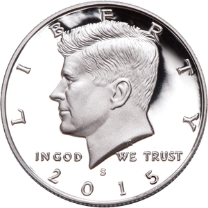 2015-S Clad Kennedy Half Dollar Main Image