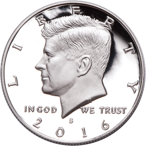 2016-S Clad Kennedy Half Dollar Main Image
