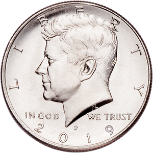 2019-P Kennedy Half Dollar Main Image