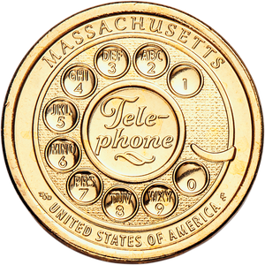 2020-D Massachusetts U.S. Innovation Dollar Main Image
