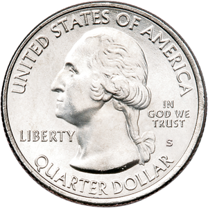 2019-S Unc. War in the Pacific National Historical Park Quarter