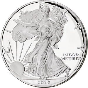 2020-W Silver American Eagle Main Image