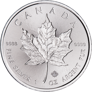 2021 Canada Silver $5 Maple Leaf Main Image