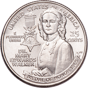 2024-D Dr. Mary Edwards Walker U.S. Women Quarter Main Image