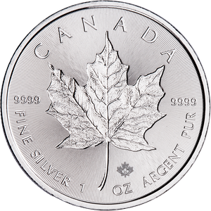 2023 Canada Silver $5 Maple Leaf Main Image
