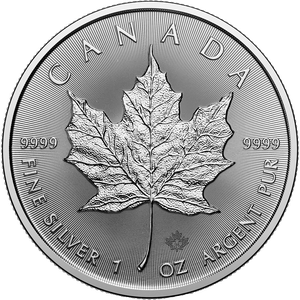 2024 Canada Silver $5 Maple Leaf Main Image