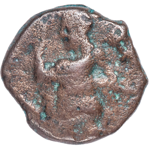 9 B.C.-A.D. 40 Petra Aretas IV & Shuqailat Bronze Quadrantes Main Image