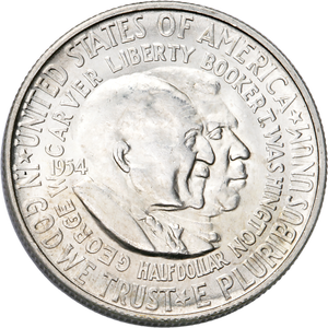 1951-1954 Carver/Washington Silver Commemorative Half Dollar Main Image