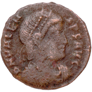 A.D. 364-378 Valens Bronze Reduced Follis Main Image