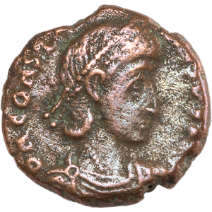 Ancient Bronze and Copper - Roman Imperial Bronze - AD337-361 F/VF Main Image