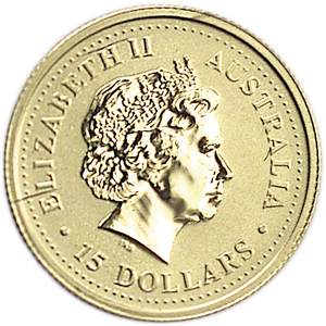 1989-Date Australia 1/10 oz Gold $15 Kangaroo UNC Main Image