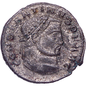 A.D. 307-337 Constantine I Bronze-Silvered Follis Main Image