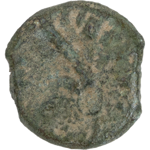 A.D. 26-36 Pontius Pilate Bronze Prutah, Lituus VF Main Image